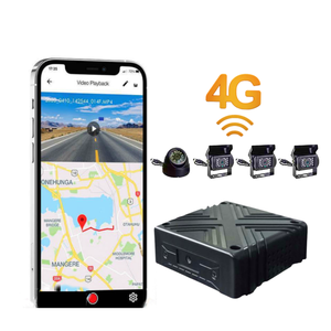 JX20 4CH AI Dash kamera GPS canlı izleme, 4G WiFi, ADAS/DMS, kamyonlar için filo güvenlik çözümü - Product Image 1