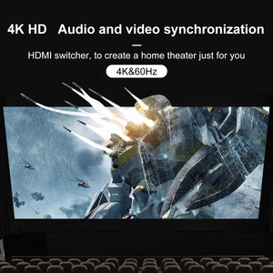 4K 60Hzビデオスイッチャスプリッター3ポート3-1オートコンバーターケーブルHDTVスプリッターコンバータDVDスクリーン用 - Product Image 3