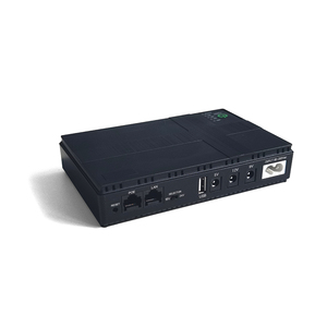 CE Certificated Mini <strong>UPS</strong> Uninterruptible Power Supply Type-c <strong>Input</strong> DC 9V 12V 5V Multi <strong>Output</strong> <strong>UPS</strong> Power Bank for Wifi Router - Product Image 1
