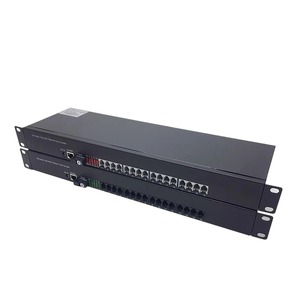 1-32 RJJ fibra ottica ricetrasmettitore telefonico con connettore SC PCM voce e rete RJ45 per sistemi telefonici IP - Product Image 1