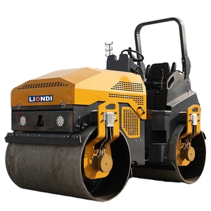Prezzo del rullo compressore a tamburo liscio vibrante da 4 tonnellate per la macchina di compattazione stradale - Product Image 1