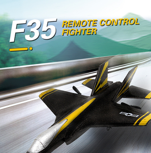 F35 EPP köpük Rc avcı planör 2.4GHz 2CH RTF Rc Jet uçak modeli oyuncak - Product Image 3