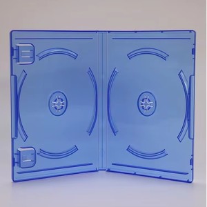 Şeffaf mavi temizle mavi yedek kılıf için PS4 PS5 oyun CD disk yedek kutu CD kabuk P5 oyunları için saklama kutusu - Product Image 2