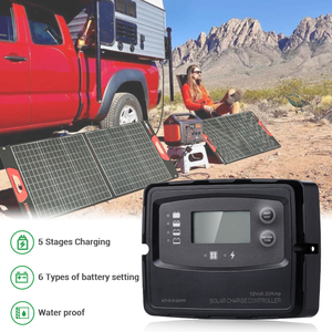 15A 12V Focus Laderegler Überlast schutz Smart Controller Windlade regler 15A