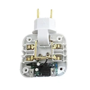 <strong>EU</strong> <strong>Plug</strong> Rotatable Socket Converter <strong>with</strong> Dual USB Ports 180 Degree Extension <strong>Multi</strong> <strong>Plug</strong> Mini Slim Wireless Outlet Travel <strong>Adapter</strong> - Product Image 6