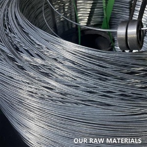 แผงตาข่ายลวดไซโคลนรั้วแผงรั้วโลหะรั้วเชื่อมโยงโซ่รั้วฟาร์มใช้ในสวน - Product Image 3