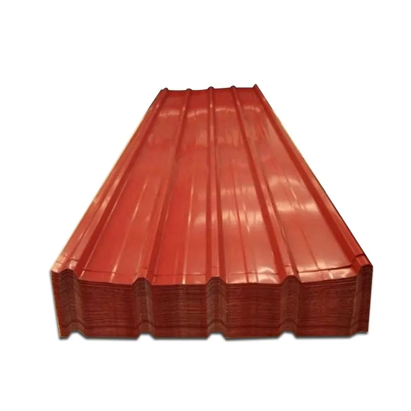 0.4mm 1mm spessore zinco rivestito di colore del tetto ondulato lamiera di acciaio in alluminio tetto ondulato