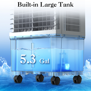 Konwin nhà máy làm mát không khí bay hơi 20L Công Nghiệp 3 trong 1 Đầm Lầy Quạt làm mát không khí với điều khiển từ xa - Product Image 5