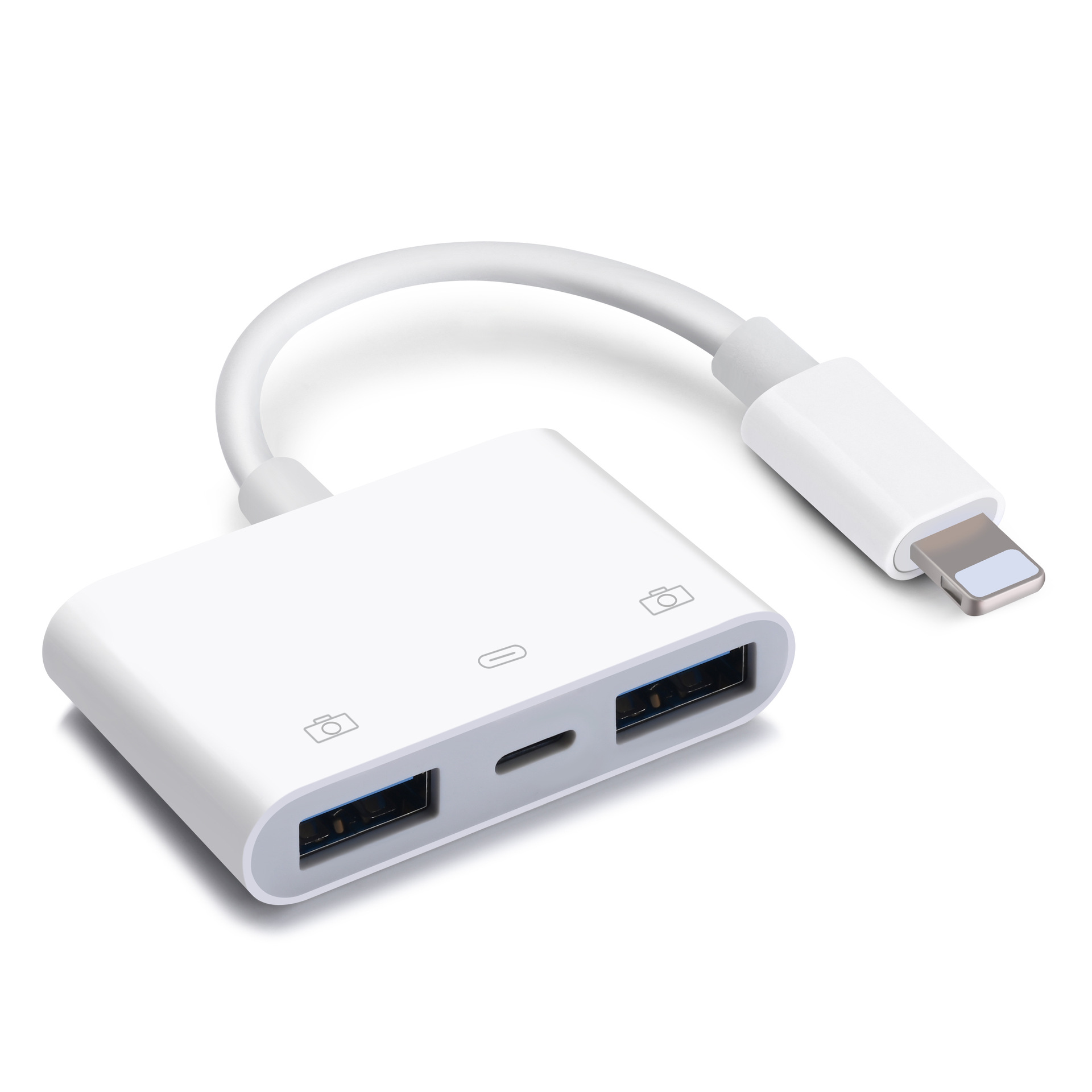 Chargement OTG à double port Apple