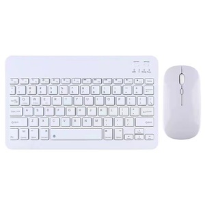 Fabricantes Tablet PC Teclado Mini Teclado inalámbrico y ratón Recargable para iPad Teléfono Teclado portátil