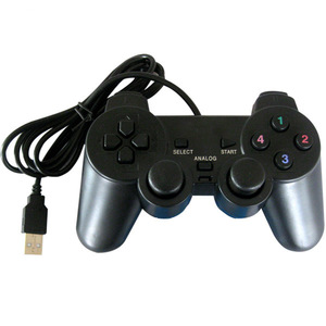 Joystick de Gamepad con cable USB de alta calidad con Motor de vibración Controlador de juegos portátil de mano para PC Computadora portátil