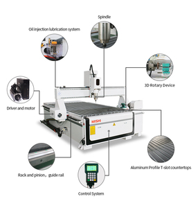 <strong>Cheap</strong> <strong>CNC</strong> Wood <strong>Router</strong> with 4 Axis <strong>Rotary</strong> Spindle 1325 <strong>CNC</strong> <strong>Router</strong> Machine 4 Axis with Automatic Tool Changer - Product Image 5