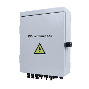 CNLonQcom DC500V 125A 100A 80A 6 cuerdas 6 en 1 salida Solar PV Metal duradero IP66 caja combinadora impermeable para Panel Solar