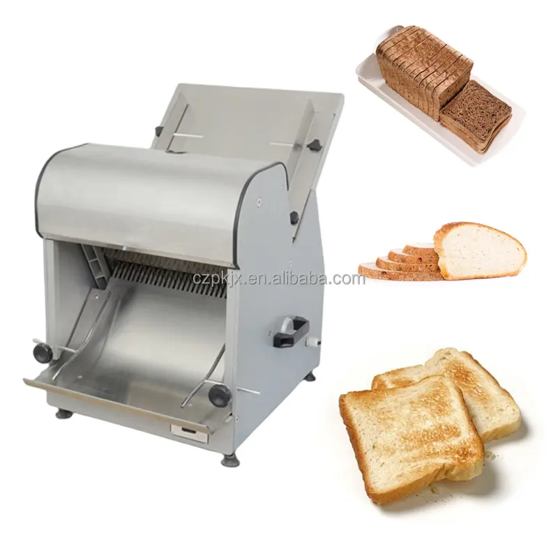 Affettatrice elettrica per pane da forno automatica per Baguette in vendita affettatrice per Toast