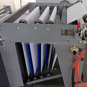 Đầy đủ-tự động giấy tập tin thư mục A4 đòn bẩy Arch tập tin PP Máy cắt tấm - Product Image 4