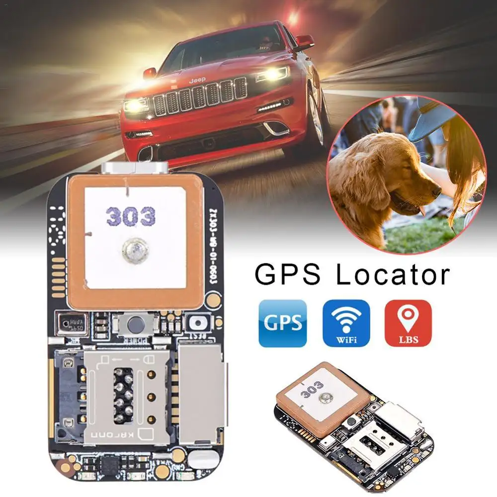 ZX303 PCBA GPS tracker PCB bordo del mondo più piccolo GPS + Wifi + LBS + SMS monitoraggio sim card GPS tracking sistema e SOS di chiamata