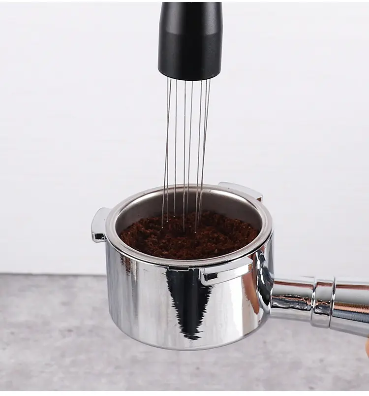 Penjualan Terlaris WDT Alat Barista Espresso Alat Kopi Jarum Distributor Pengaduk Kopi