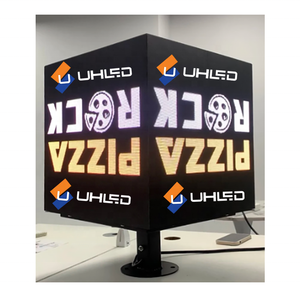 Wifi 4g App Control 3d magia schermo a Led P2.5 P3 P3.91 Full Color Retail Store Led segno cubo Display a Led - Product Image 4