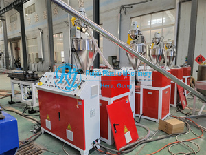 PVC tek duvar oluklu hortum, PVC kablo borusu üretim makinesi, PVC <span class=keywords><strong>SWC</strong></span> tüp eksrüzyon makinesi