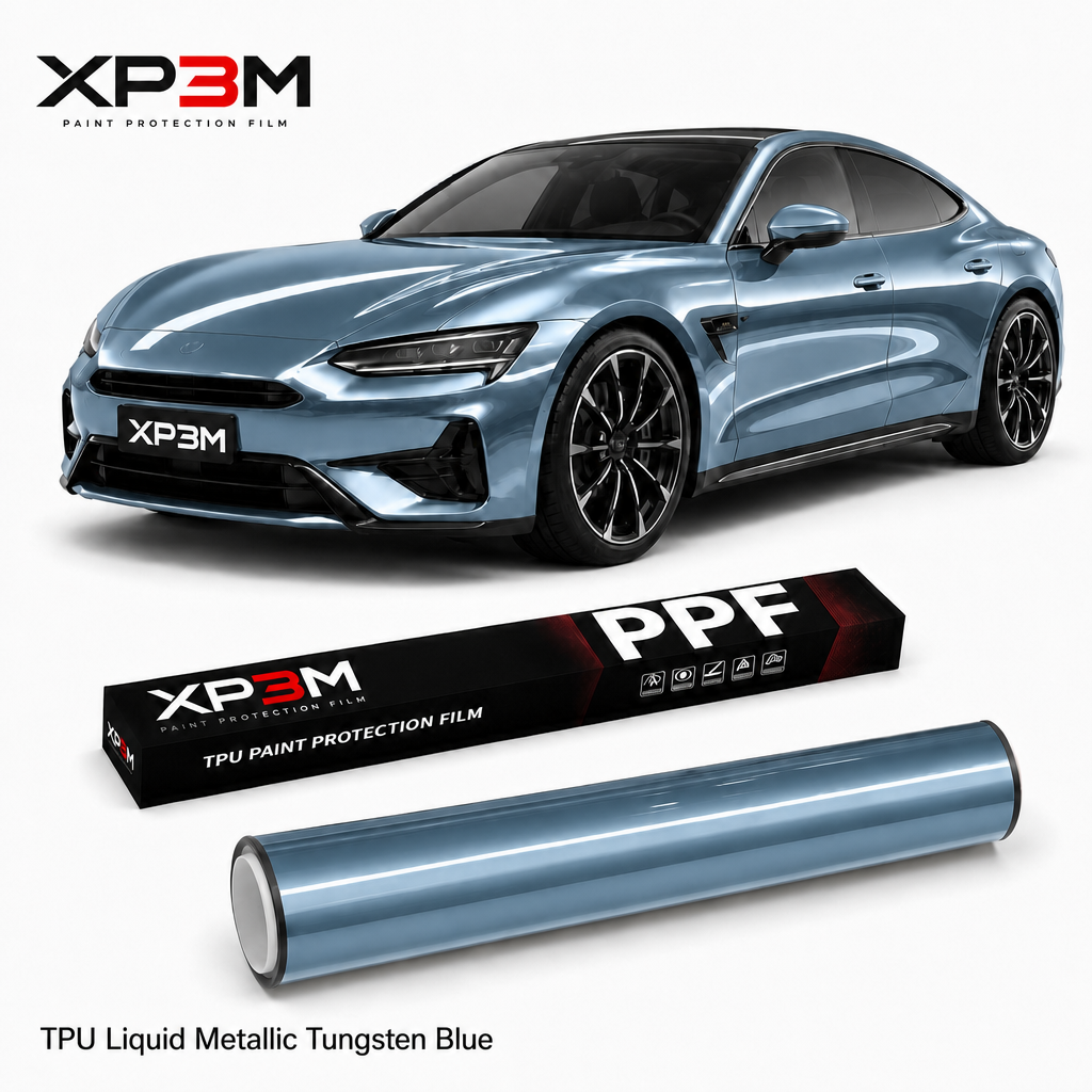 TPU liquide métallique tungstène bleu