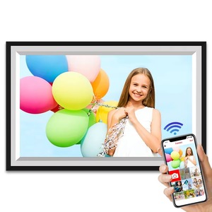 Full HD экран 15,6 live Wifi облако цифровая фоторамка воспроизведение видео сенсорный экран цифровая фоторамка - Product Image 1