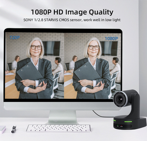PTZ 1080p网络摄像头20X光学变焦与用于直播网络摄像头会议系统摄像头的各种软件兼容 - Product Image 3