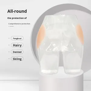 Silikon Anti-Fall Anti-Verletzungs matte Steißbein Hüfte Knie Leistens chutz zum Skifahren Skaten Boxen Kontrolle Höschen Shaper Typ - Product Image 3