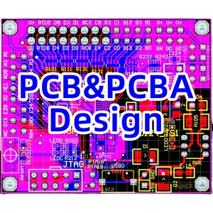 7 Segment LED-Display-Controller Smart Home Control Panel Software Firmware-Entwicklungs platine PCBA-Baugruppe Design Hersteller - Product Image 1