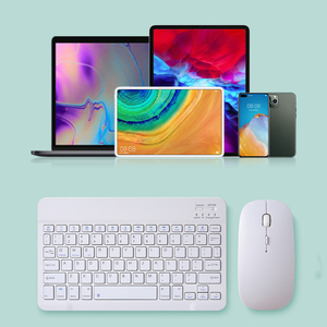 Teclado y ratón para Apple Teclado iPad Xiaomi Samsung Huawei teléfono tablet Teclado inalámbrico para Android IOS ventana - Product Image 6