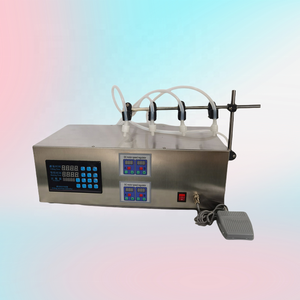 Çok iyi masa üstü dolum makinesi küçük maden suyu şişesi sıvı dolum makinesi suyu dolum makinesi küçük iş için - Product Image 1