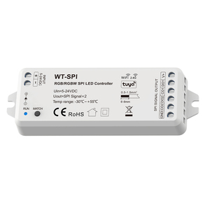 Skydance WT-SPI 5-24VDC RF WiFI RGB/RGBW SPI светодиодный контроллер для светодиодной Пиксельной полосы с управлением через приложение Tuya - Product Image 1