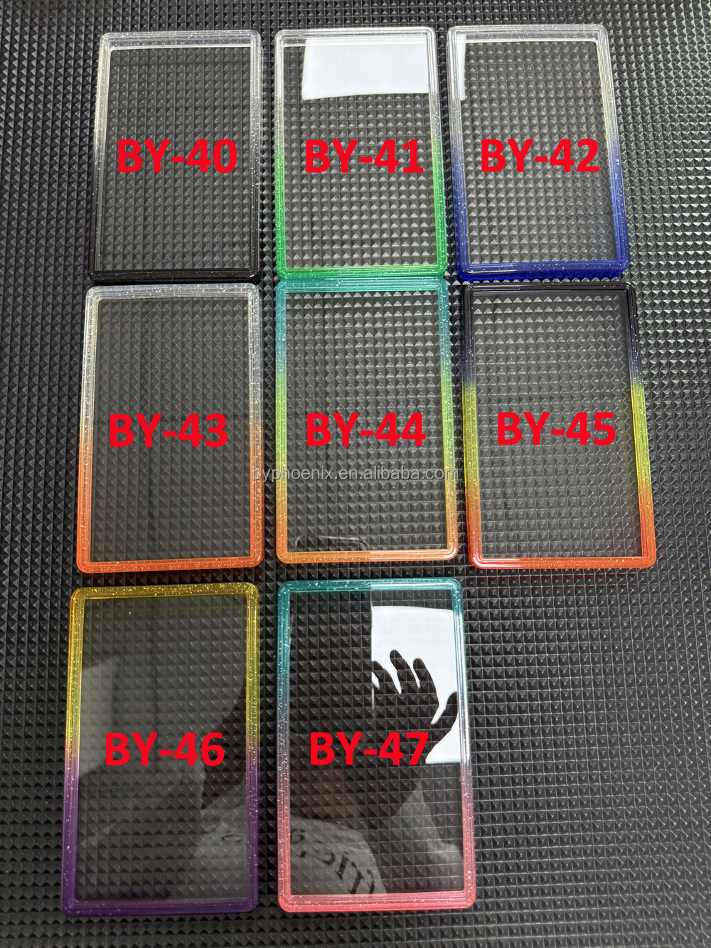 BY-40 avec panneau acrylique transparent