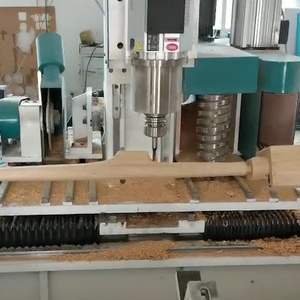 <strong>CNC</strong> Woodworking Lathe Center <strong>Multi</strong> <strong>Functional</strong> Automatic Wood Turning Lathe for Sale - Product Image 6