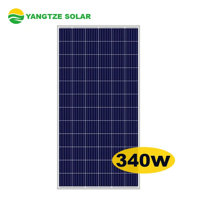 25 años de garantía de 300 W 310 W 320 W 330 W 340 W china 24 V panel solar