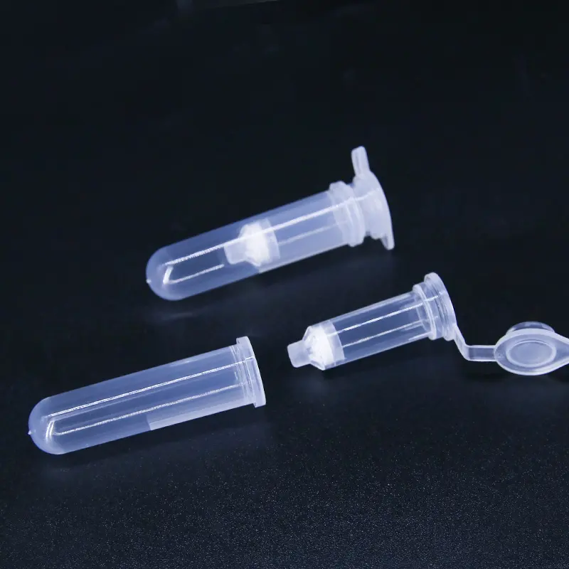 DNA/RNA PCR Multi Layers Spin Column Plastic Test Tube Transparent Laboratory Research Medical Column Extraction Tube