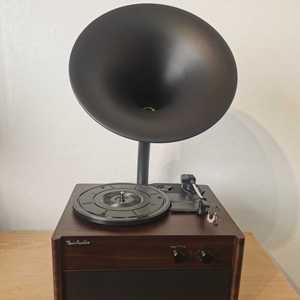 厂家直销复古留声机交流100伏-240伏输入转盘风格蓝牙/USB连接乙烯基音频视频配件 - Product Image 5