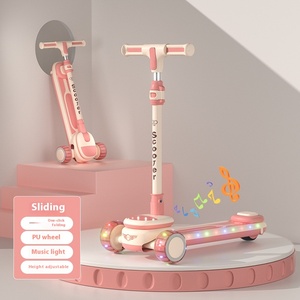 Roda inteligente 5-12 Anos de Idade Ride-On Balance Bicicleta 3-6 Anos Velho Scooter Carro de Brinquedo Ao Ar Livre para Crianças Feito Durável Plástico PU Sensor