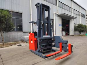 1.5 Ton Electric Three-way Forklift Truck Stacker Narrow Channel High Lift Truck Factory Workshop <strong>Loading</strong> and <strong>Unloading</strong> Truck - Product Image 4