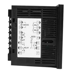Termometro Mc901 Digital <strong>Pid</strong> <strong>Temperature</strong> <strong>Controller</strong> K Type Pt100 Sensor Input Relay <strong>Ssr</strong> <strong>Output</strong> - Product Image 3