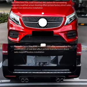 Adatto per il modello Mercedes-Benz V-Class V260 Wuling w447. È dotato di un Kit per il corpo grande in stile AMG per la modifica - Product Image 6