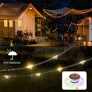 Multifunktion ale LED Camping Lichterkette Wiederauf ladbare wasserdichte Zelt leuchte für den Außenbereich - Product Image 5