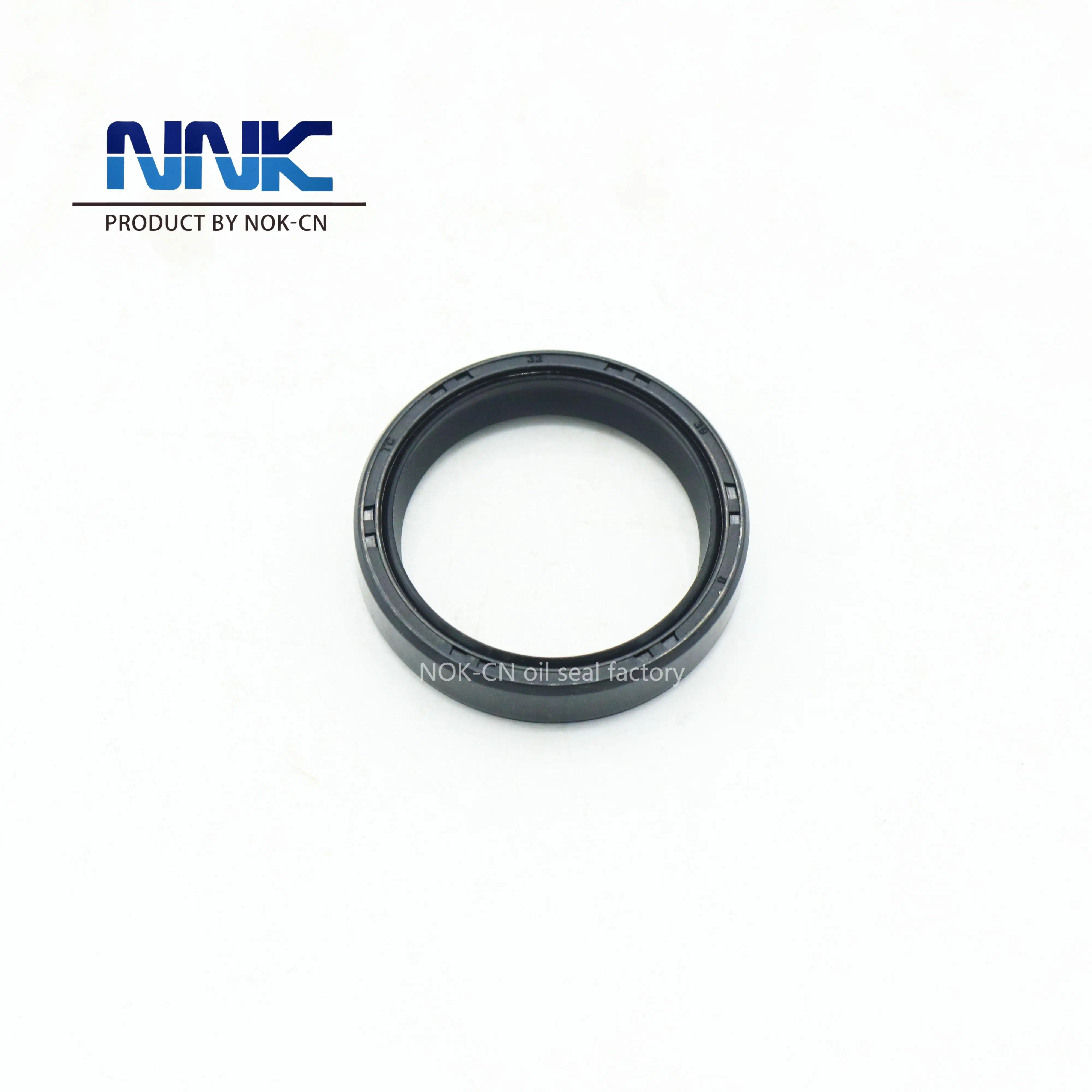 NOK-CN Double Lip Nitrile Rotary Shaft Oil Seal With Spring NBR Rotary Shaft Seal TC Type 32*39*8 Skeleton Oil Seal