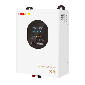 Nuuko Inversor Solar Híbrido de 1-6kw, Inversor MPPT WIFI para Sistema Solar, Salida de 220V CA, Entrada de 24V