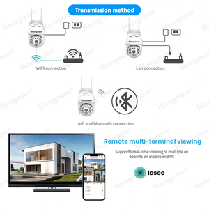 1080P 3MP 4MP 5MP V380专业Yoosee图亚iCSee无线视频监控闭路电视IP PTZ摄像机4K 8MP室外无线安全摄像机 - Product Image 6