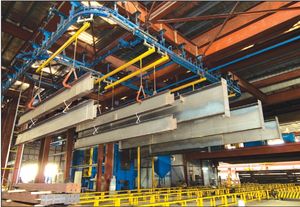 Power and Free <strong>Conveyor</strong> <strong>Automatic</strong> Electrostatic Powder Coating Machine for Powder Coating Line - Product Image 3