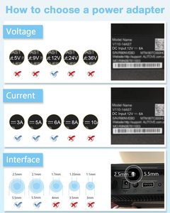 Ac 100-240v <strong>Input</strong> to <strong>Output</strong> 72w 60w 90w 5a 12v 4a 15v 48w 2a 2.5a 24v 3a Desktop Type <strong>Power</strong> Switching Dc <strong>Adapter</strong> Series