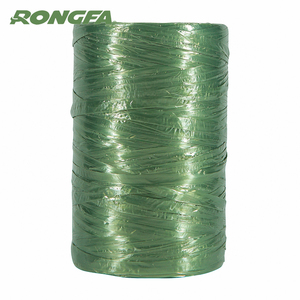 Cuerda de rafia verde de polipropileno sintético biodegradable Cuerda de rafia de película plana PP Cuerda de rafia de plástico Cuerda de rafia - Product Image 6