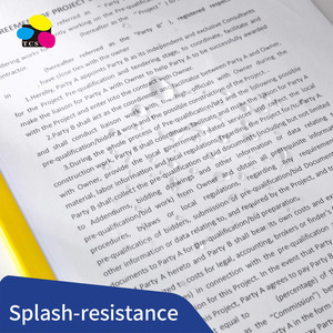 2025 Hete Verkoop Klassieke Transparant Pvc-Materiaal Presentatiemap Transparant Rapport Omslag Bestand Map - Product Image 5