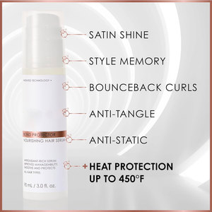 Bond Protector Nourishing Hair Serum Heat Protectant Softens Weightlessly Nourishes Reduces Tangle Static, for All Hair Types - Product Image 2