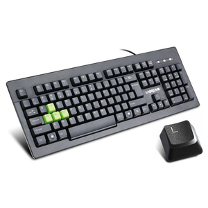 Lapop JK-212 Wired <strong>Keyboard</strong> Efficient Office 104 Keys Waterproof Game Business <strong>Computer</strong> Notebook Digital <strong>Keyboard</strong>